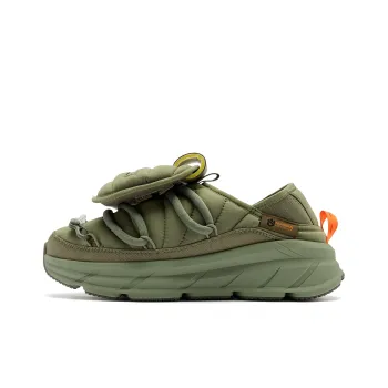 QIAODAN Comfortable Slip On Shoes Low Top Casual Shoes Men's Bamboo Green Fence Green