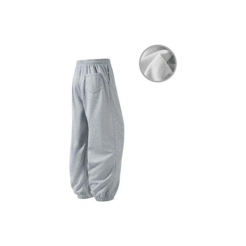 Small Columns Under The Sea Knitted Sports Pants Unisex-21