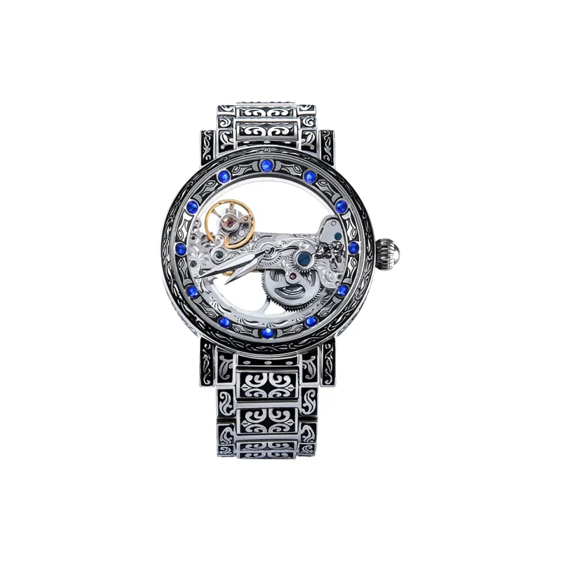 VRQ Future Series C5 Automatic Mechanical Movement Watch Men's Watches Cut-Out Dial-0