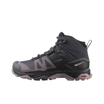 SALOMON X Ultra 4 Water Resistant Slip Resistant Short Outdoor Boots Women's Black