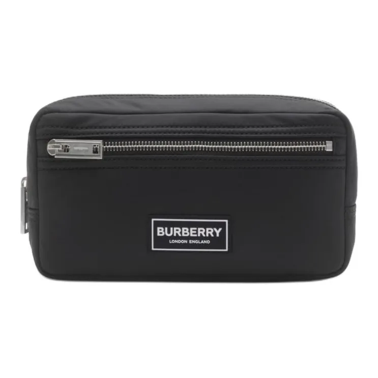 Burberry Nylon Clutch Men's Black-0