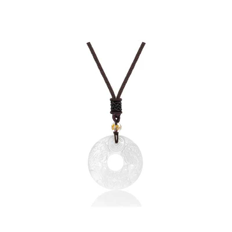 LAOYINFANG Agate Stone Necklaces Unisex-0