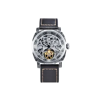 VRQ 1 Watch Automatic Mechanical Movement Watch Men's Watches Cut Out Dial