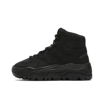 FILA AMICA Anti Slip Wear Resistant Mid Top Casual Shoes Women's Black