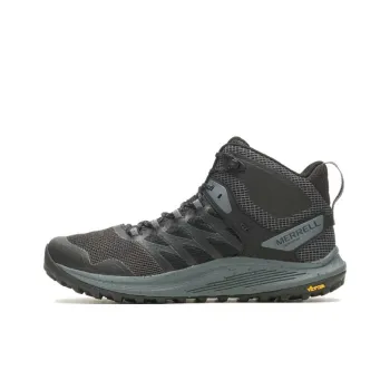 MERRELL Nova 3 Anti-Slip Wear-Resistant Mid-Top Trail Running Running Shoes Men's Black