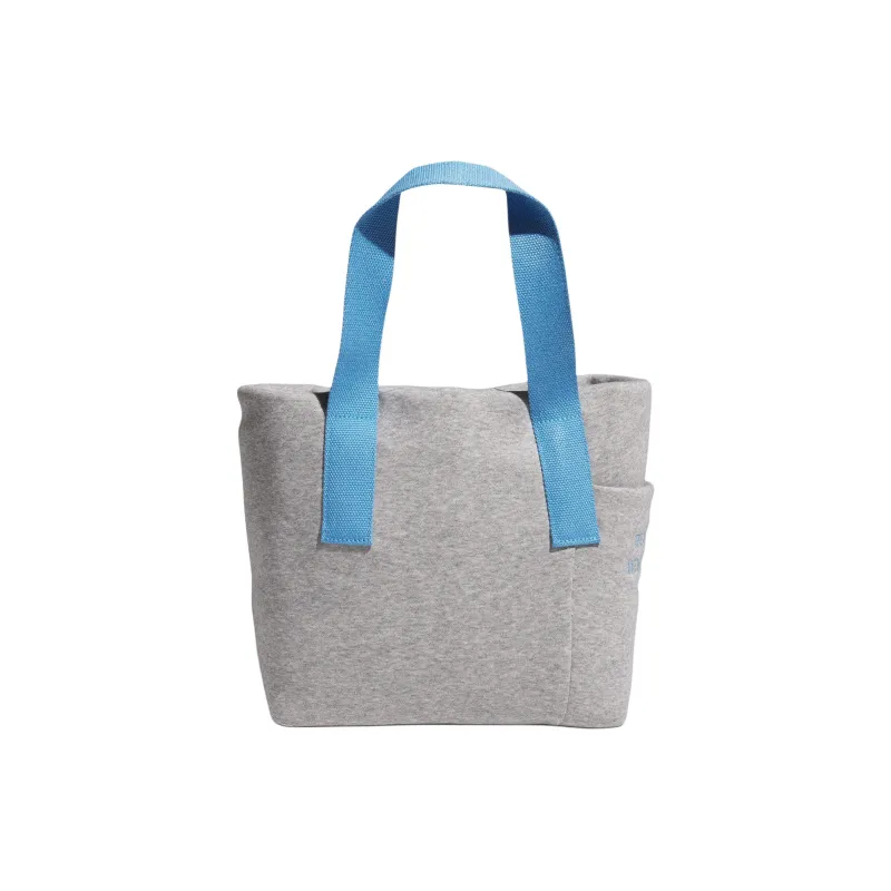 Adidas Cotton Tote Bag Shopping Bag Handbag Women's Light Gray-2