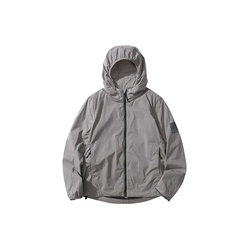 Jack Wolfskin Jackets Coats Men's Purple Gray Comes With Necklace-1