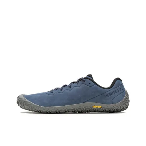MERRELL Vapor Glove 6 Anti Slip Wear Resistant Low Top Trail Running cold Shoes Men's Blue
