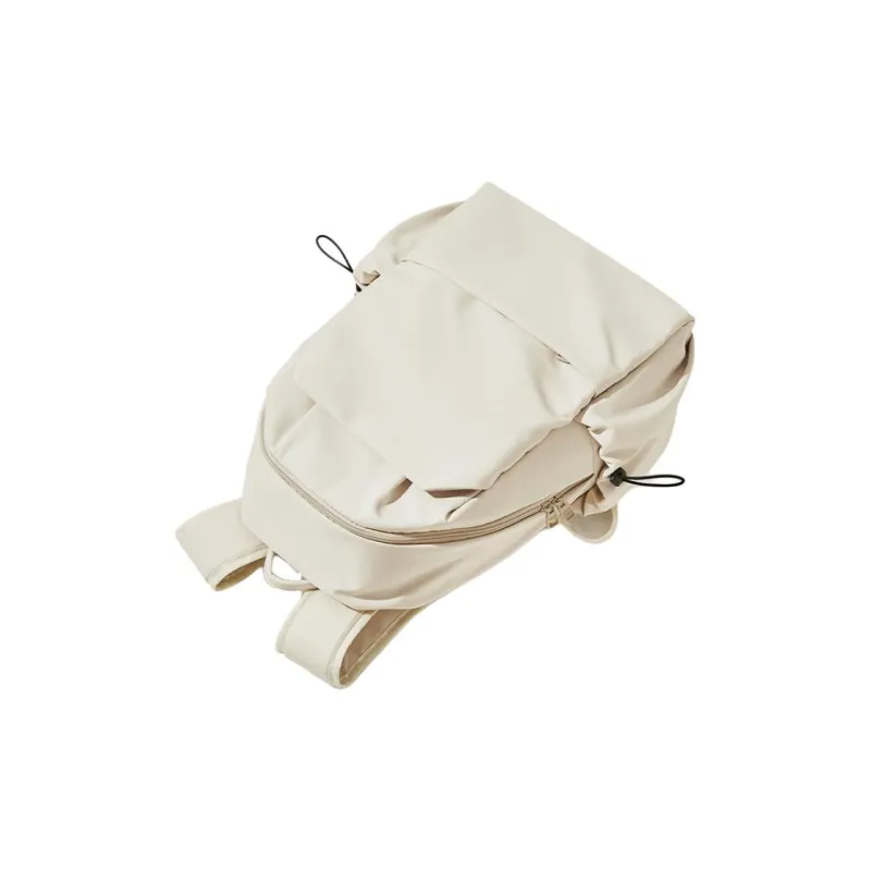 BOSTANTEN Fabric Backpack Unisex Ecru-2