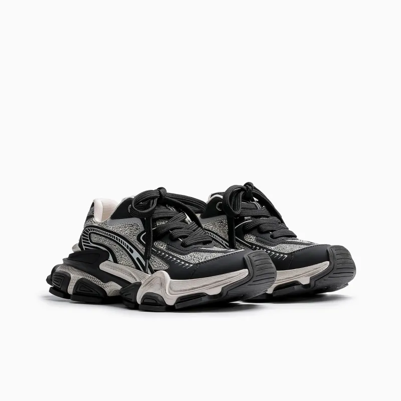 XSCZ Cushioning Anti-Slip And Wear-Resistant Low-Top Chunky Sneakers Women's-1