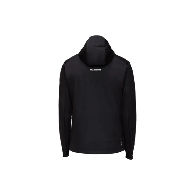 MAMMUT Clion Jackets Coats Unisex Black Comes With Necklace-1