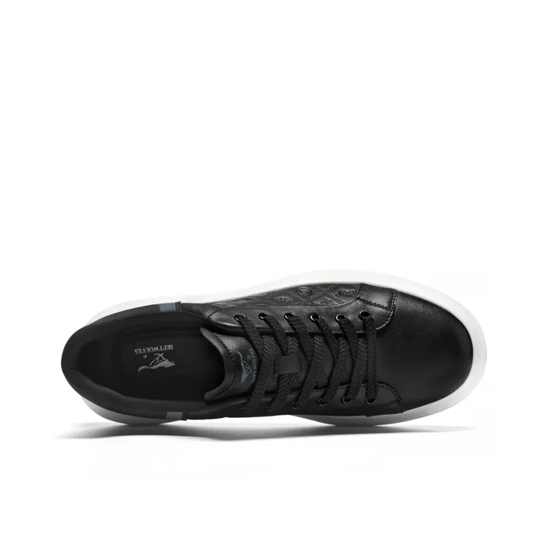 SEPTWOLVES Slip-Resistant Cushioning Wear-Resistant Lightweight Height-Increasing Low-Top Skateboard Shoes Men-16