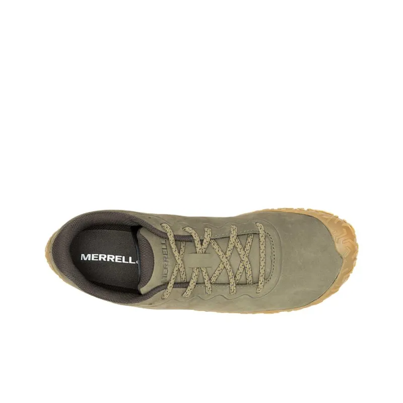 MERRELL Vapor Glove 6 Anti Slip Wear Resistant Low Top Trail Running Shoes Men's Olive-3