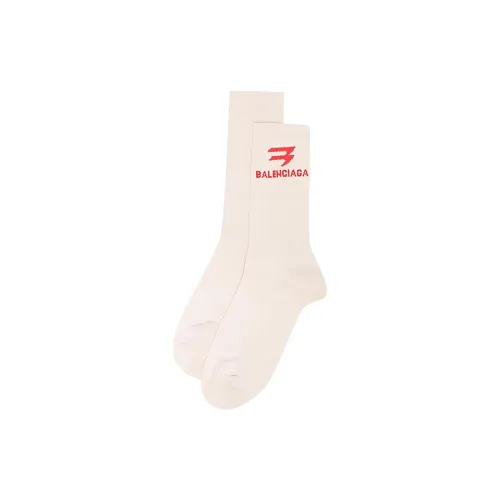 Balenciaga Unisex Mid-Calf Socks