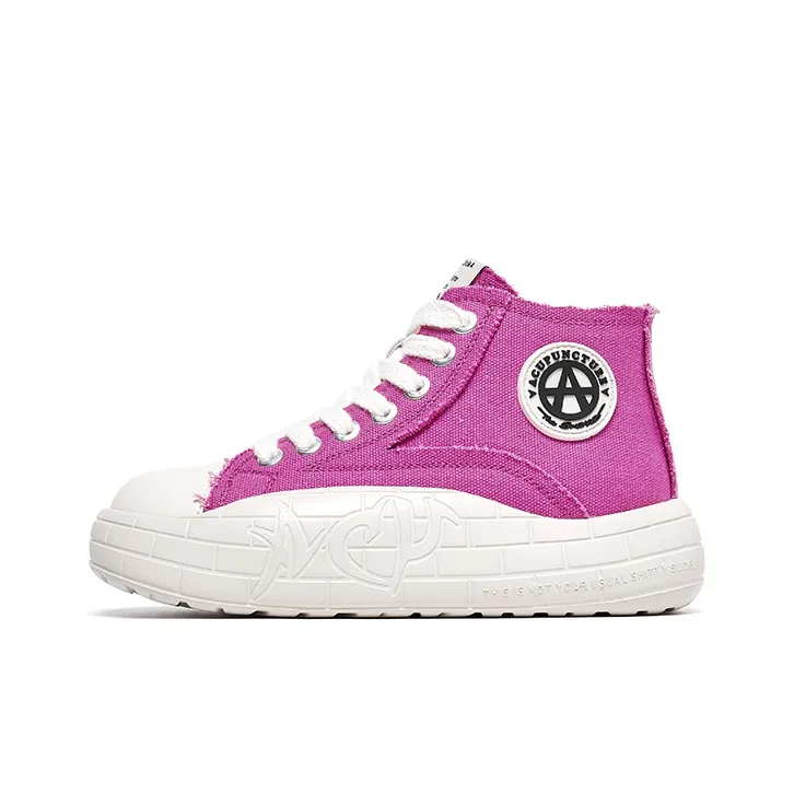 Acupuncture Mid Top Casual Shoes Unisex-6