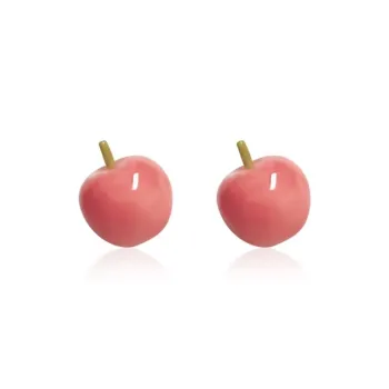 ROGA Resin Stud Earrings Women's