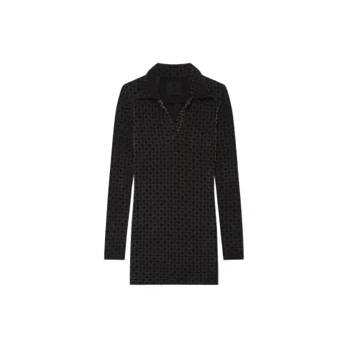 GIVENCHY FW24 Long-Sleeved Dresses Women's Black