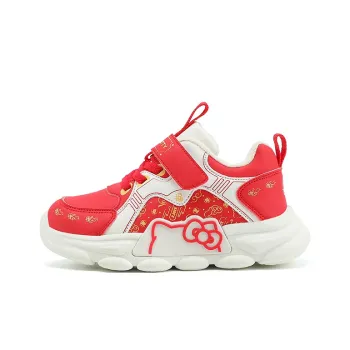 Hello Kitty Sanrio Series Waterproof And Warm Low Top Kids Lifestyle Shoes Red Kids'