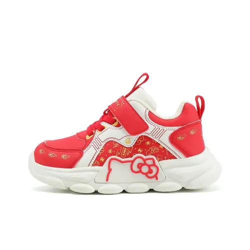Hello Kitty Sanrio Series Waterproof And Warm Low-Top Kids Lifestyle Shoes Red Kids'