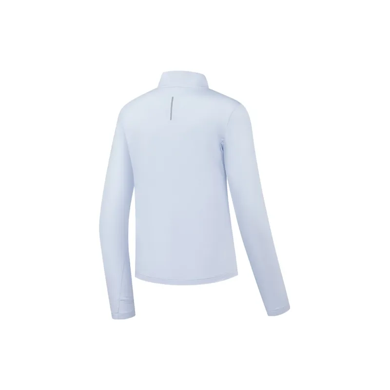 QIAODAN T Shirt Women's Lightweight Transparent Blue-1