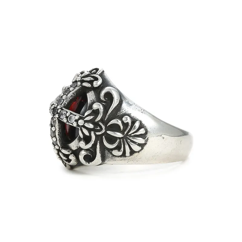 The Next Life 925 Sterling Silver Synthetic Cubic Zirconia Rings Unisex-3