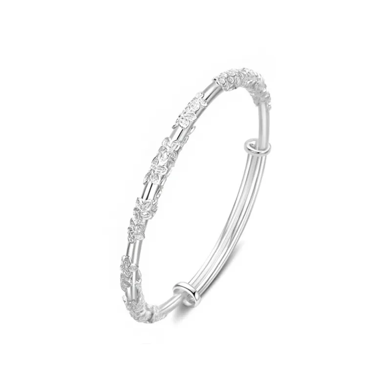 Phoenix Temple Jewelry 999 Fine Silver Sterling Silver Bracelets Women's-27