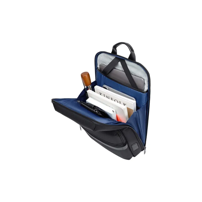 COLINS KEIRS Fabric Backpack Regular Unisex Black-6