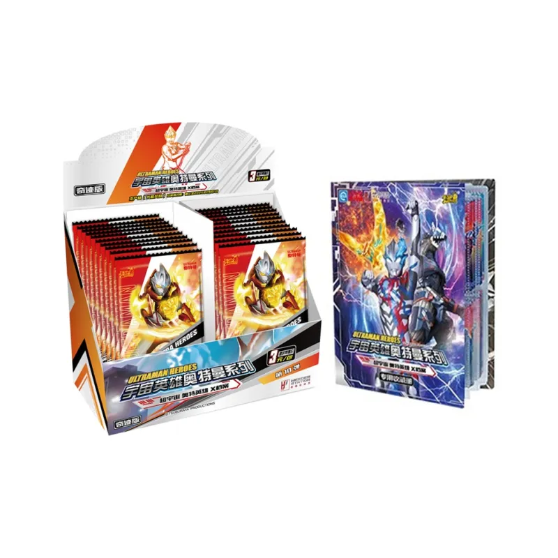 KAYOU Ultraman Card Miracle Edition 10th Series IP/Anime Cards 50 Sachets/box-3