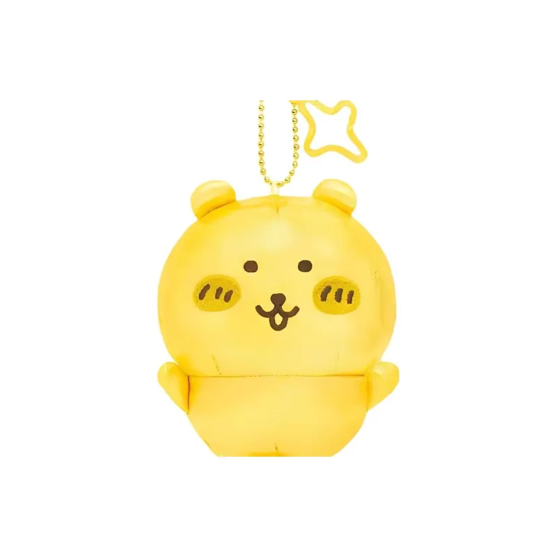 Chiikawa Golden Bear Dolls Plush Pendant Small Size Tall-3