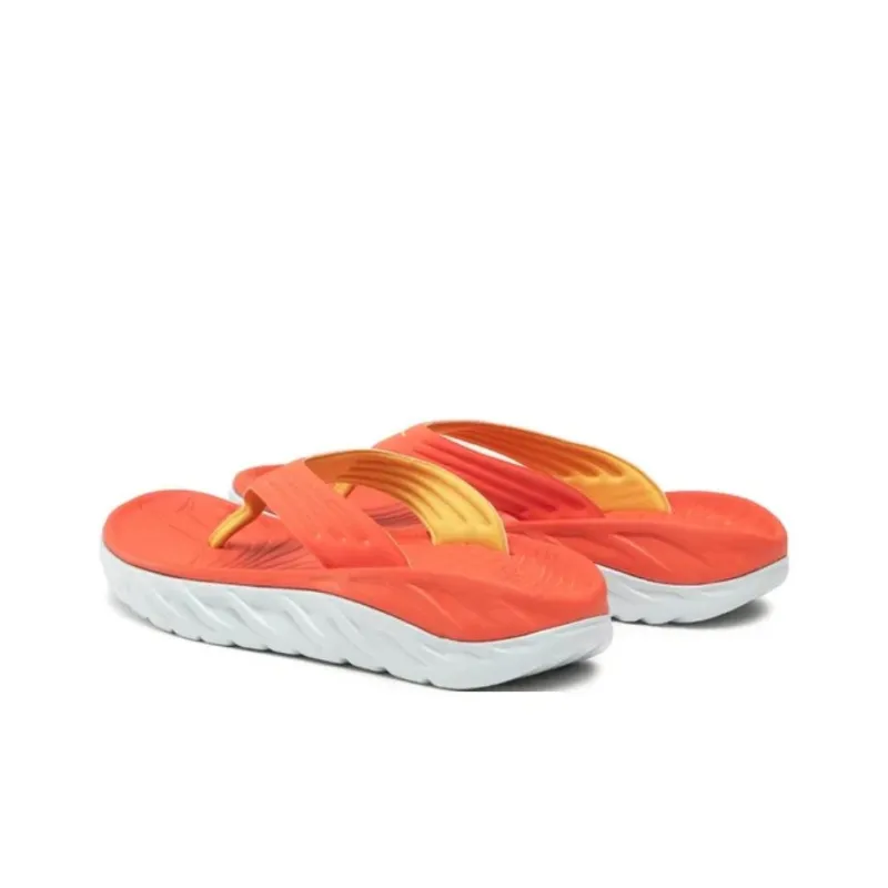 HOKA ONE ONE Ora Recovery Flip Fiesta Amber Yellow-1