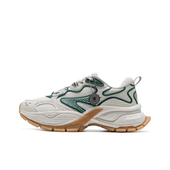 XTEP Basque Height Increasing Wear Resistant Low Top Casual Shoes Women's Postal Collaboration Color Scheme