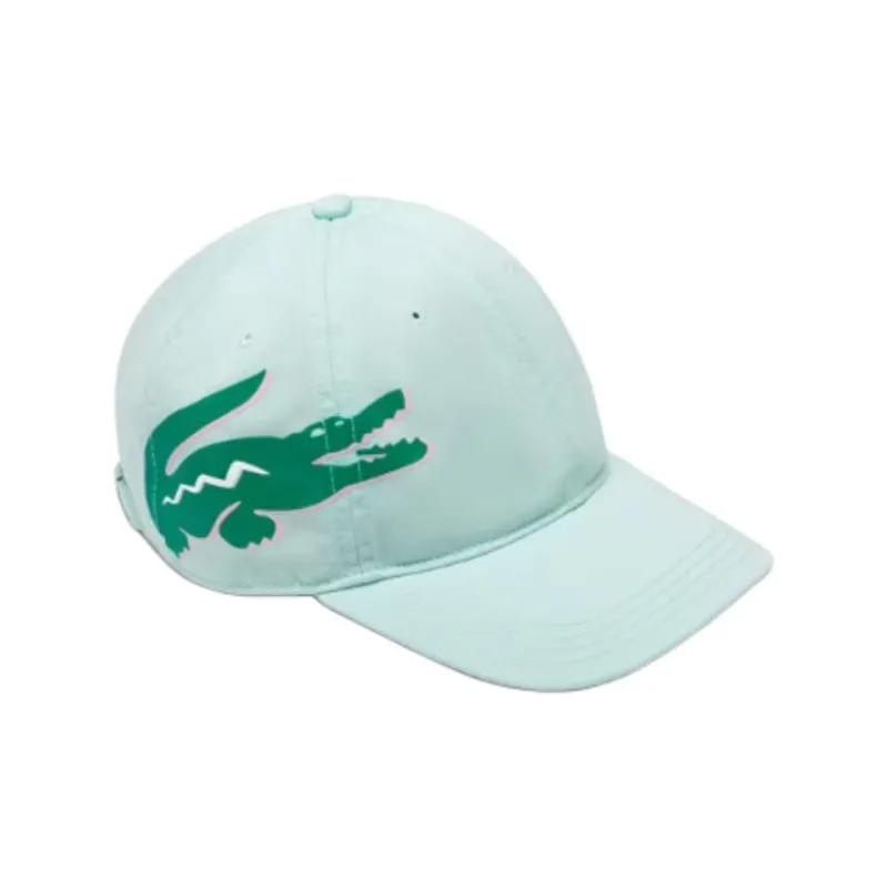 LACOSTE Cotton Baseball Caps Unisex Green-2