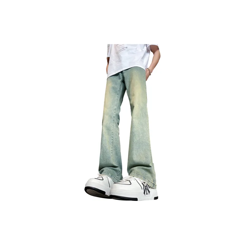 FASTFISH Jeans Unisex Yellow Mud-1