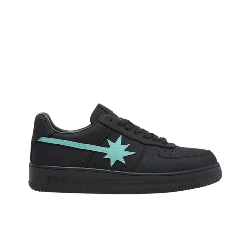 Starwalk Soldier Stars Shoes Anti Slip And Wear Resistant Breathable Low Top Skateboard Shoes Unisex Black-7
