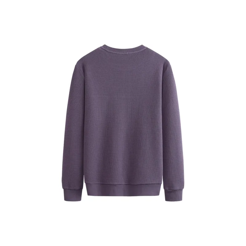 Dance With Wolves Sweatshirt Men's Purple-1