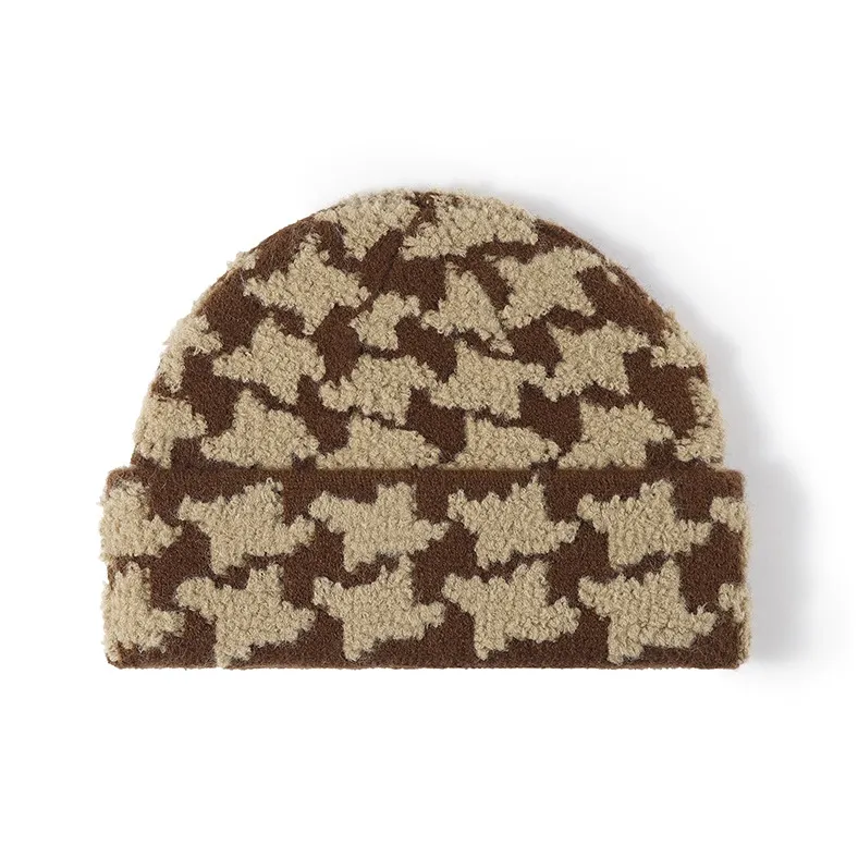 TUCANO Faux Rabbit Fur Beanies Unisex-3