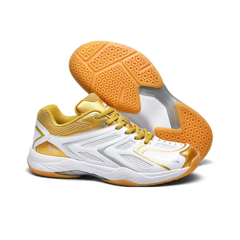 Warrior Cushioning Anti-Slip And Wear-Resistant Low-Top Badminton Shoes Unisex-3