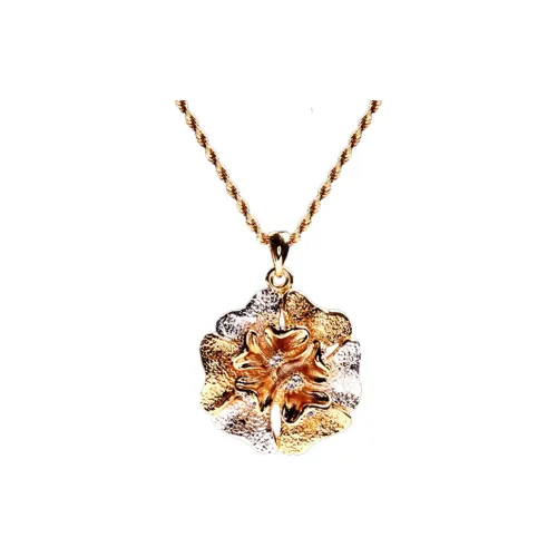 IDEE CREATIVE IDEA FOR YOU Gold-Plated Simulated Gemstone Necklaces Women's