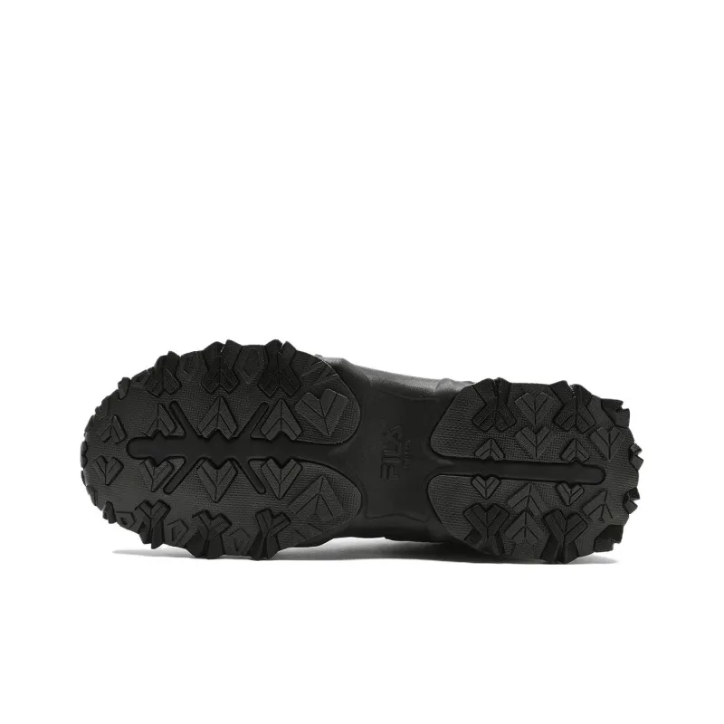 FILA Oakmont 2 Supportive Cushioning Mid Top Casual Shoes Men's Black Green-4