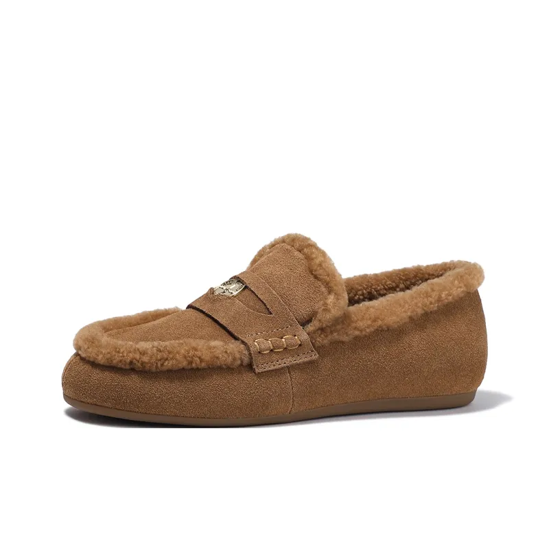 BELLALILY Loafers Women's Caramel, Khaki-1