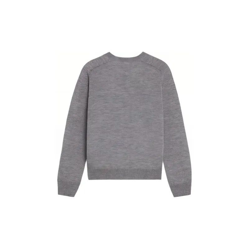 CELINE Triomphe Crew Neck Sweater In Wool-1