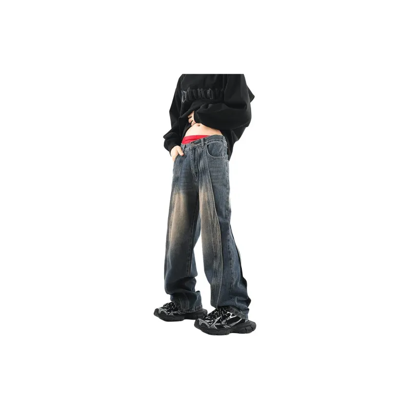 PAINT STAIN Jeans Unisex-14