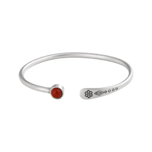 RURA S990 Fine Silver Bangles Women's Silver