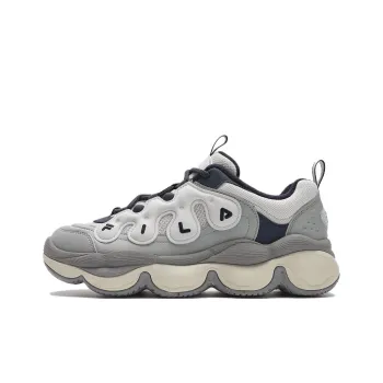 FILA PEASE WE Anti Slip Wear Resistant Low Top Casual Shoes Men's Gray