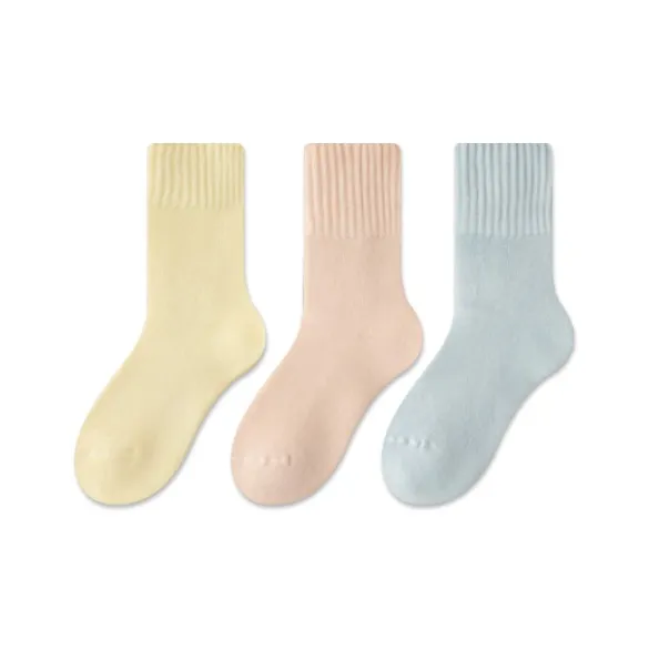 Caramella Mid Calf Socks Women's Combo Set-5