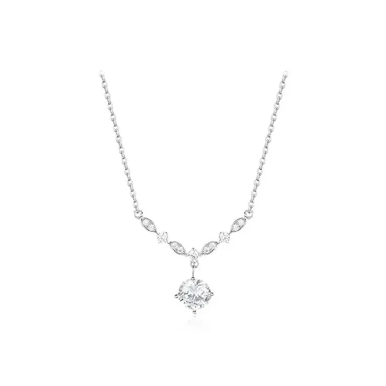 TIANJUE S999 Fine Silver Necklaces Unisex-0
