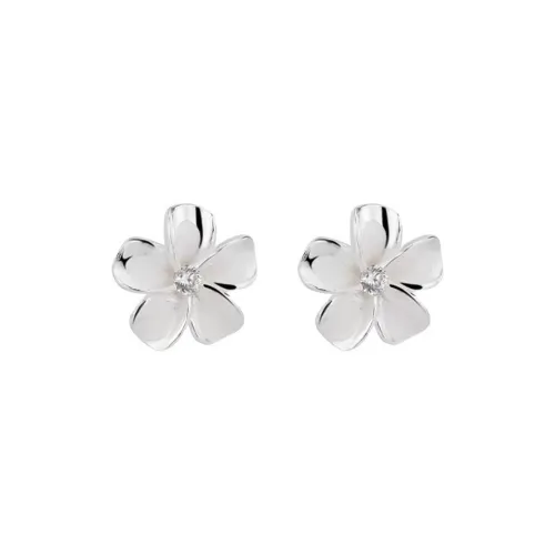 WEST ISLAND S 999 Fine Silver Stud Earrings Women's