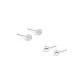 Stud Earrings Set 3[S999 Fine Silver]
