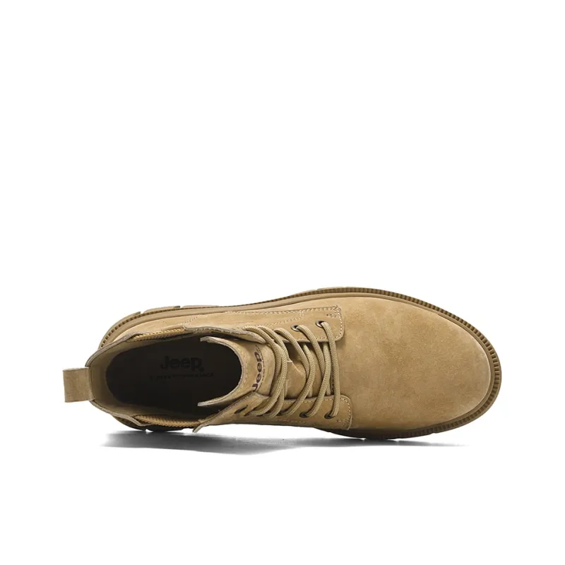Jeep Short Martin Boot Ankle Length Men's Camel-3