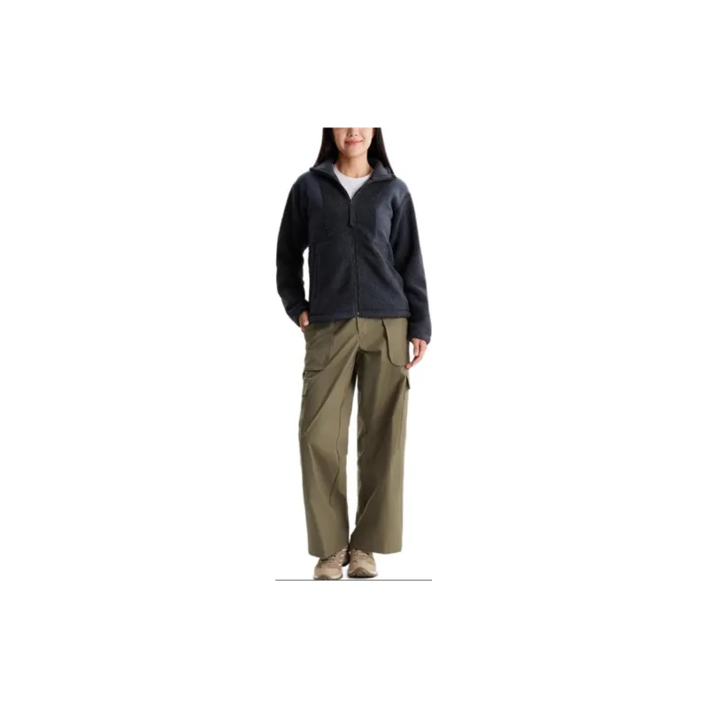 Columbia Velvet feel Coat Women's Black Gray Color-2